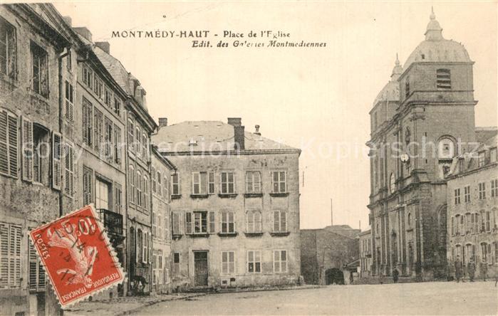 Montmedy Place de l'Eglise