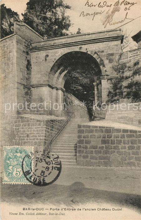 Bar-le-Duc Porte d entrée de l'ancien Chateau Ducal
