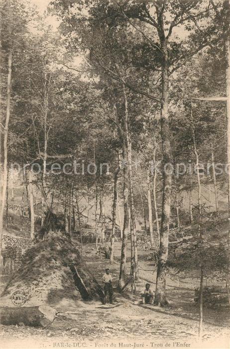 Bar-le-Duc Forêt du Haut Juré Trou de l'Enfer