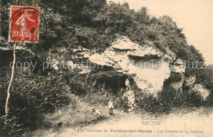 VERDUN Meuse Les Grottes de La Falouse