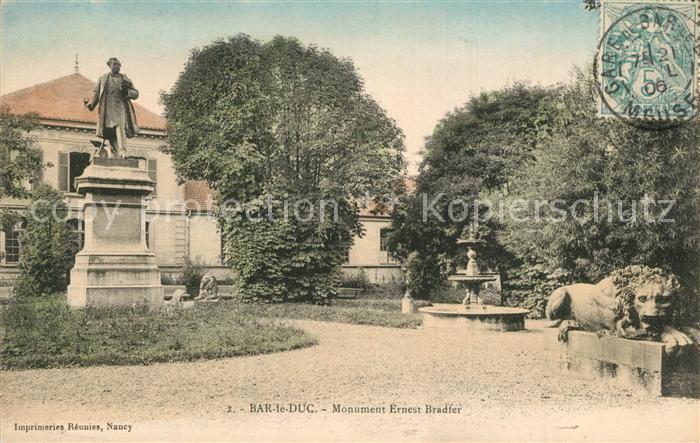 Bar-le-Duc Monument Ernest Bradfer