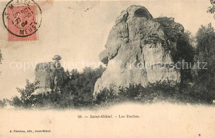 Saint-Mihiel Les Roches Felsen