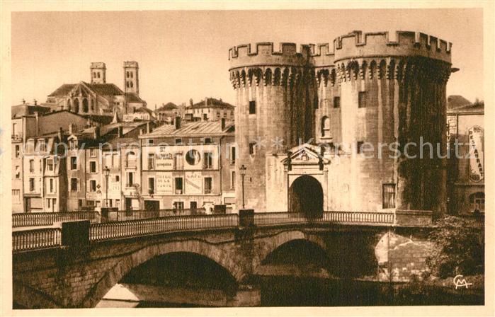 VERDUN Meuse Porte Chaussée XIVe siècle Cathedrale P