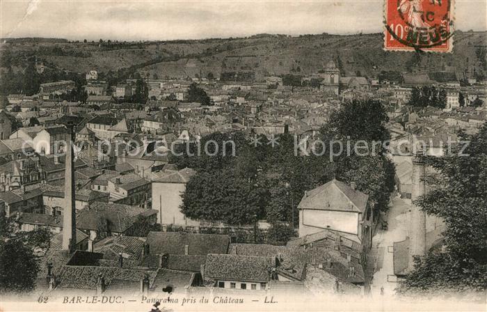 Bar-le-Duc Panorama pris du Chateau
