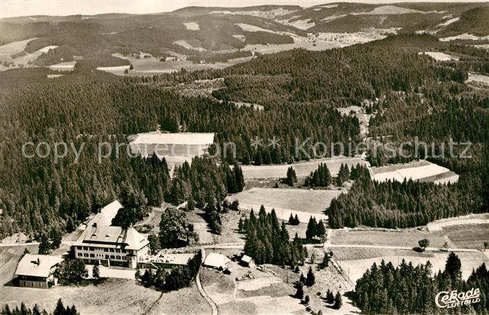 Erlenbruck Erholungsheim der Deutschen Rhodiaceta AG Fliegeraufnahme