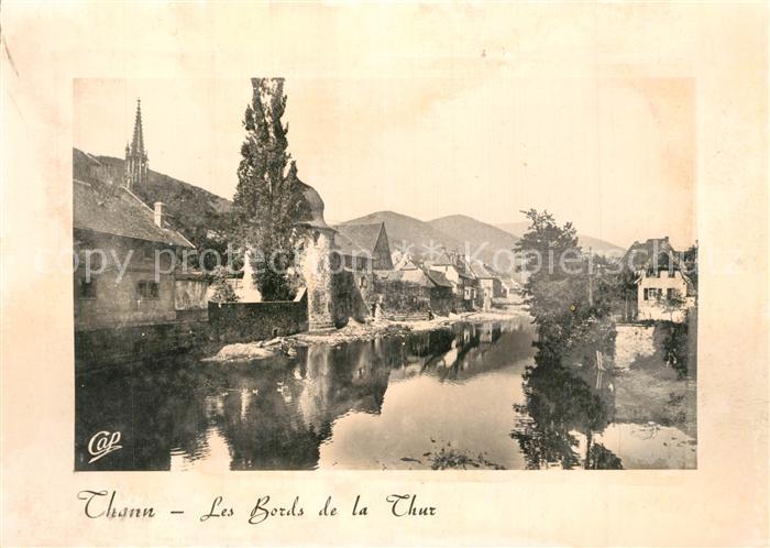 Thann Haut Rhin Elsass Les bords de la Thur