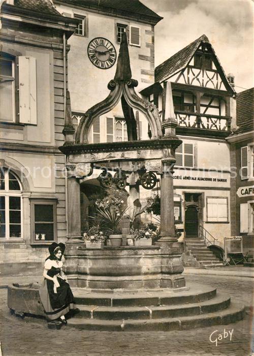 Rosheim Elsass Lothringen Le Puits a Chaînes