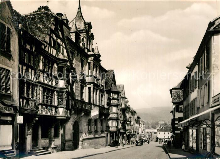 Saverne Bas Rhin Alsace La Grand Rue