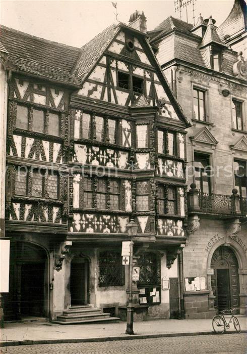 Saverne Bas Rhin Alsace Vieille maison Siège du S. I. de Saverne