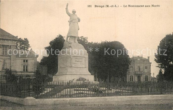 Bouge-Chambalud Le Monument aux Morts