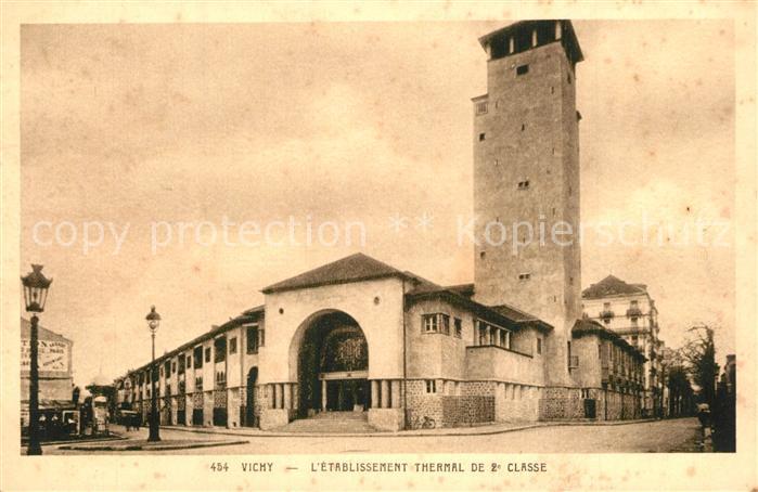 Vichy Allier Etablissement Thermal de 2e Classe