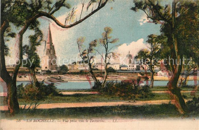 La Rochelle Charente-Maritime Vue prise sous le Tamarins