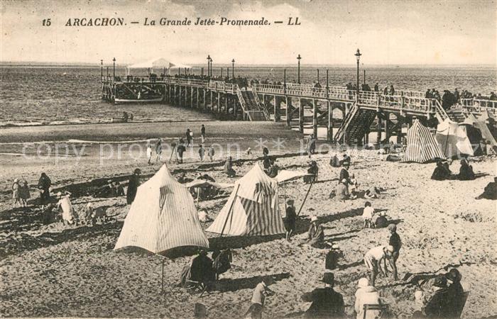 Arcachon Gironde La Grande Jetee Promenade