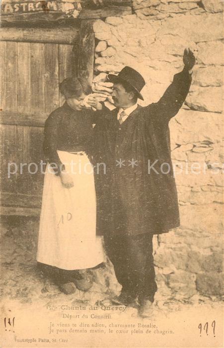 Quercy Chants du Quercy Depart du Conscrit