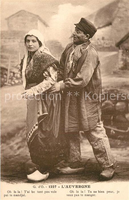 Auvergne Region Oh la la Tu es bien peur je veux pas te manger