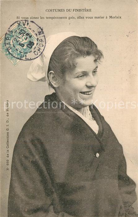 Finestret Costume Si vous aimez les temperaments gais allez vous marier a Morlai