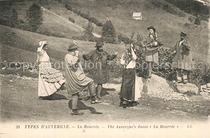 Auvergne Region La Bourree