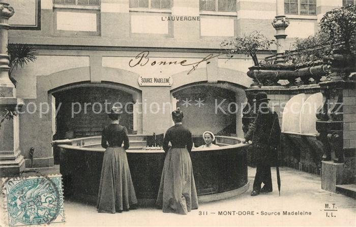 Mont-Dore Source Madeleine