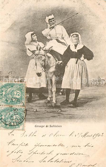 Les Sables-d Olonne Groupe de Sablaises