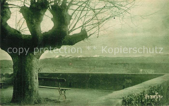 Sauveterre-de-Bearn Les Pyrenees de la Terrasse