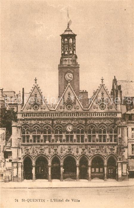 Saint-Quentin 02 Aisne Hotel de Ville