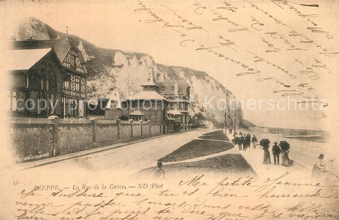 Dieppe 76 La Rue de la Greve