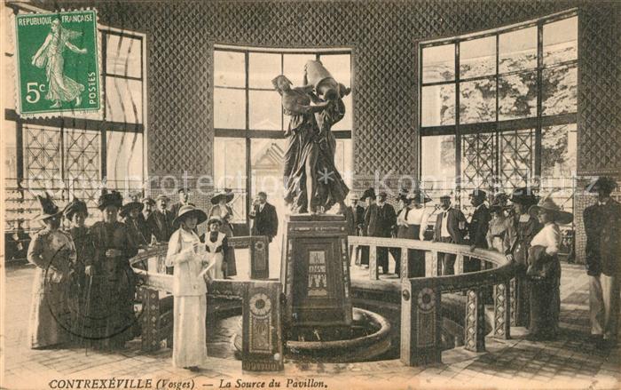Contrexeville Vosges La Source du Pavillon