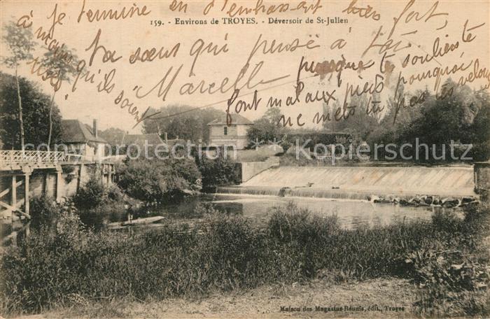 Troyes Aube Deversoir de St Julien