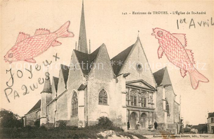 Saint-Julien-les-Villas Eglise de St Andre