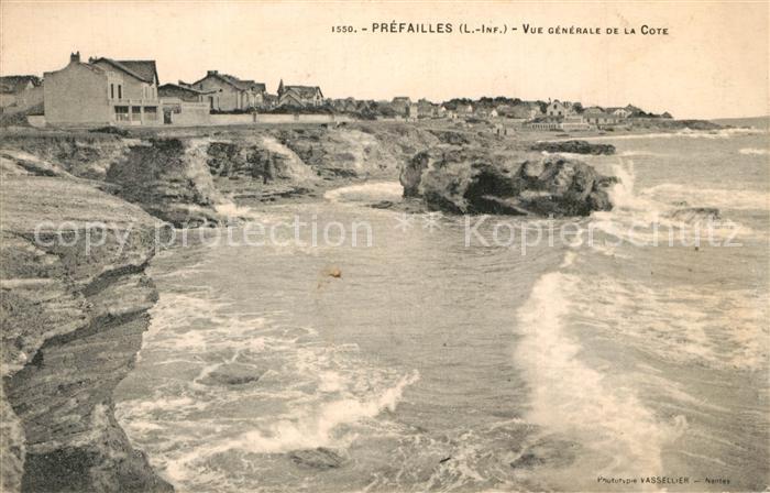 Prefailles Vue generale de la Cote