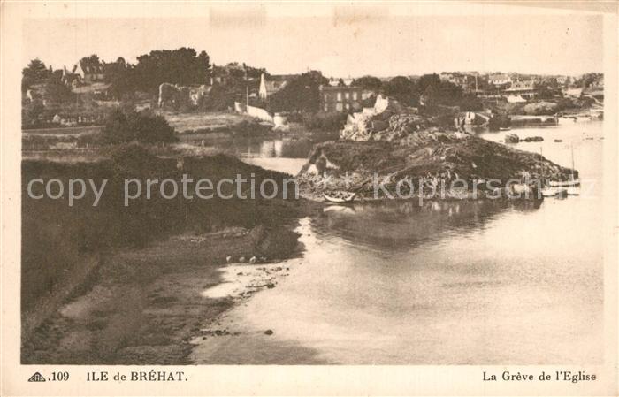 Ile-de-Brehat La Greve de l'Eglise
