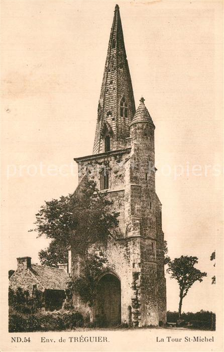 Treguier Cotes d Armor La Tour St Michel