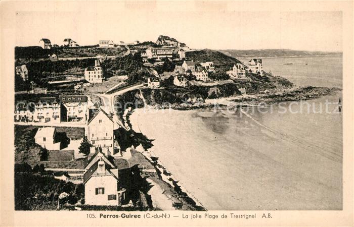 Perros-Guirec La jolie Plage de Trestrignel