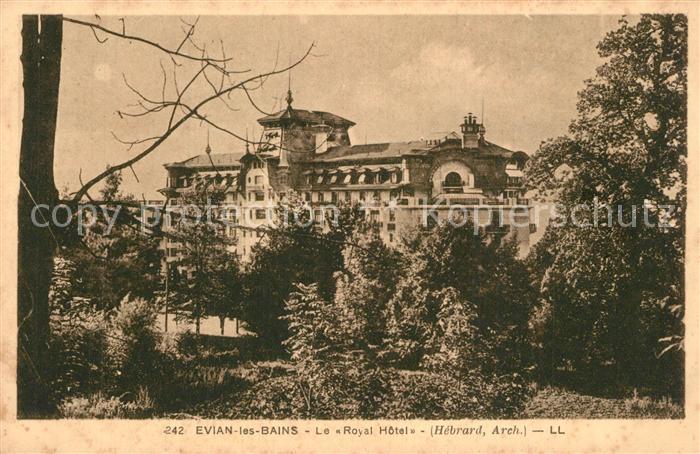 Evian-les-Bains Haute Savoie Le Royal Hotel