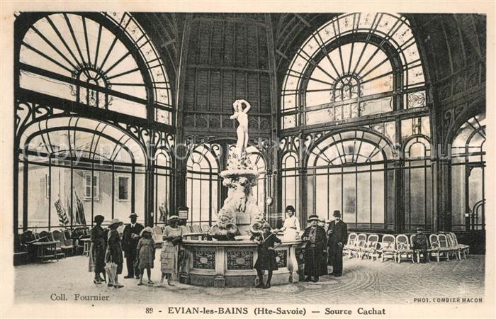 Evian-les-Bains Haute Savoie Source Cachat