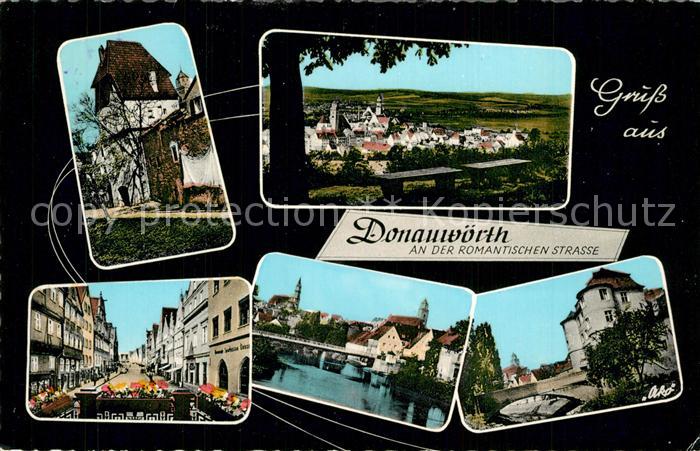 Donauwoerth Teilansichten Panorama