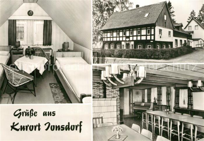 Jonsdorf Landesverbandsheim Haus Gertrud Zimmer Gaststube