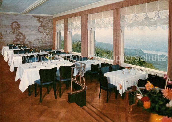 Petersberg Koenigswinter Hotel Petersberg Gastraum