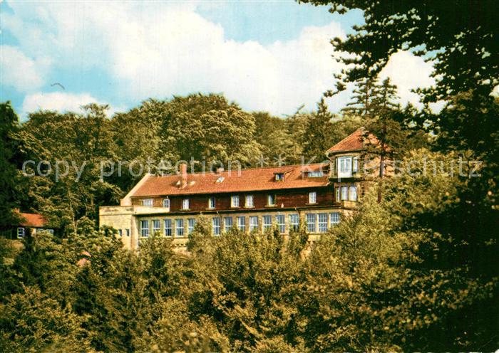 Bockenem Jaegerhaus im Hainberg mit Hubertuskapelle