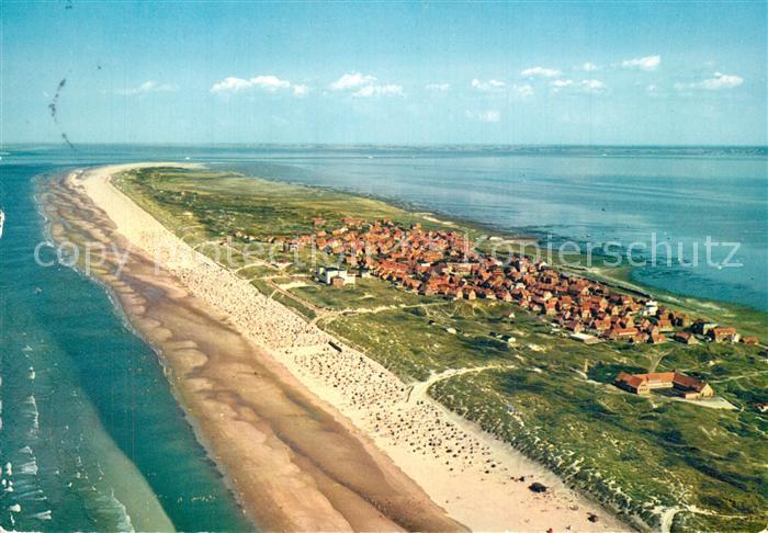 Juist Nordseebad Fliegeraufnahme