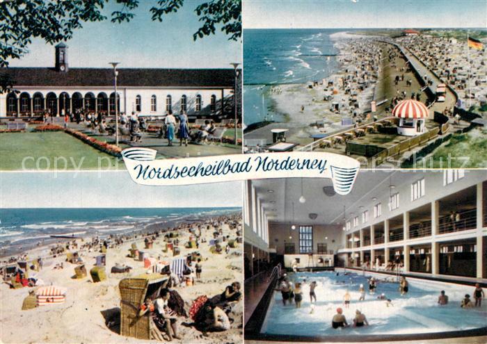 Norderney Nordseebad Strandpartien Hallenwellenbad