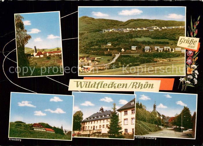 Wildflecken Panorama Kreuzberg Kloster