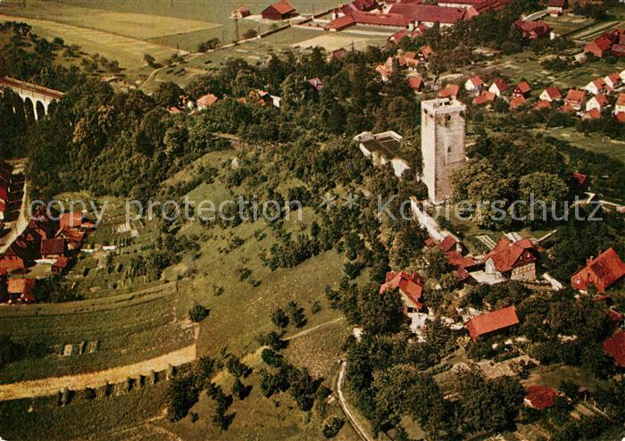 Kreiensen Burggaststaette Greene Fliegeraufnahme