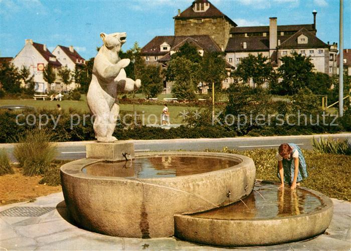 Heilbronn Neckar Berliner Platz Brunnen