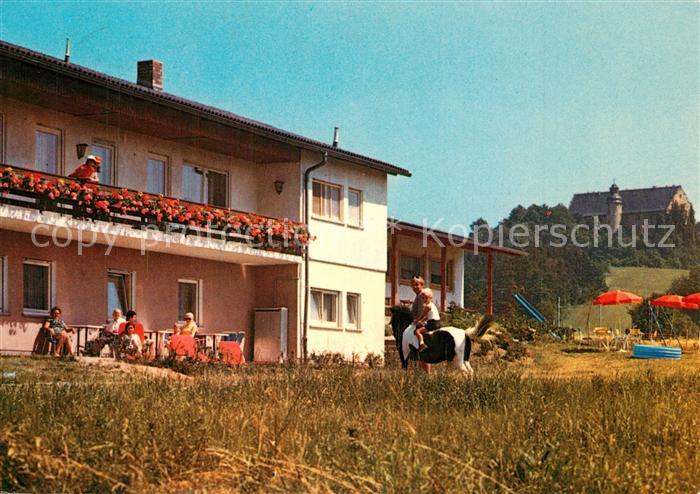 Hofheim Unterfranken Gasthof Pension Burgblick