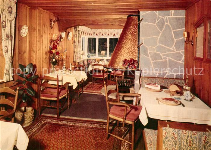 Titisee Motel Titisee zum Rauchfang Gaststube