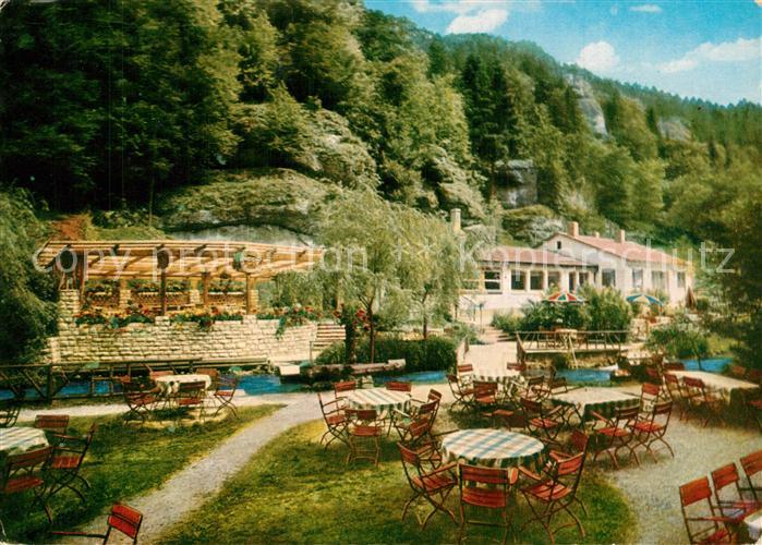 Pottenstein Oberfranken Waldcafe Oberes Puttlachtal