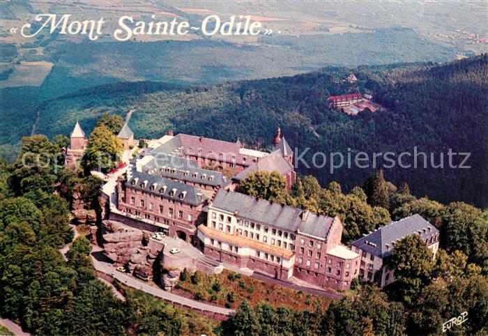 Mont-Sainte-Odile Mont-Ste-Odile Monastère vue aérienne