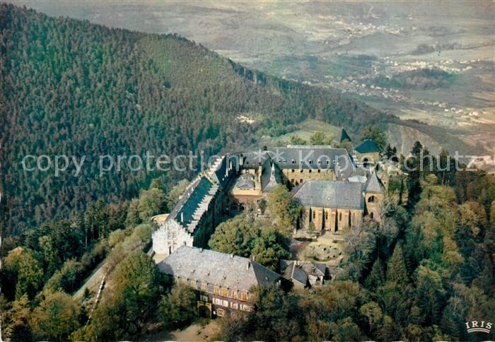 Mont-Sainte-Odile Mont-Ste-Odile Le Couvent et la Plaine d Alsace vue aérienne