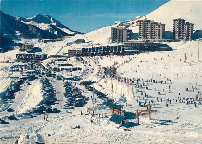 Merlette Orcieres Vue Generale de la station et Forest de